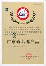 廣東省名牌產品